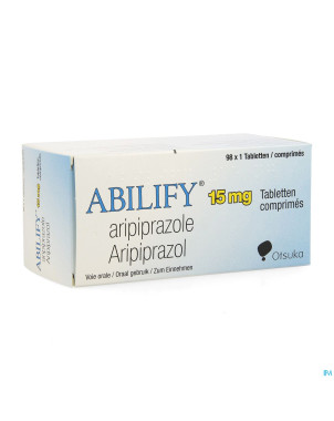 Abilify 15 mg pi pharma comp 98 x 15mg pip