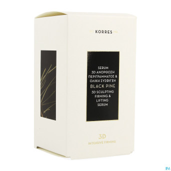 Korres kf pin noir 3d serum    30ml