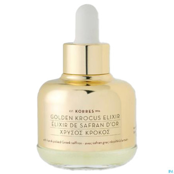 Korres kf elixir gouden krokus saffron    30ml