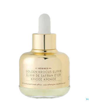 Korres kf elixir gouden krokus saffron    30ml