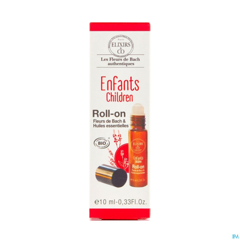 Elixirs fleurs bach bio roll on enfant    10ml