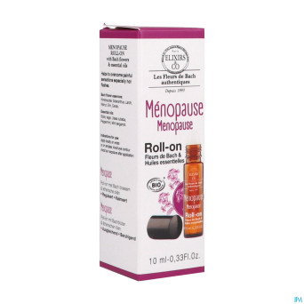 Elixirs fleurs bach bio roll on menopause 10ml