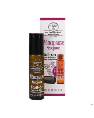 Elixirs fleurs bach bio roll on menopause 10ml