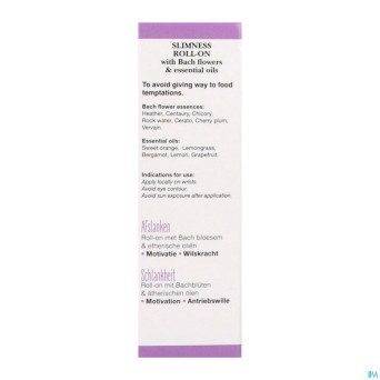 Elixirs fleurs bach bio roll on minceur 10ml