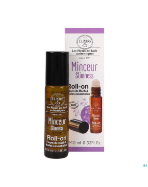 Elixirs fleurs bach bio roll on minceur 10ml