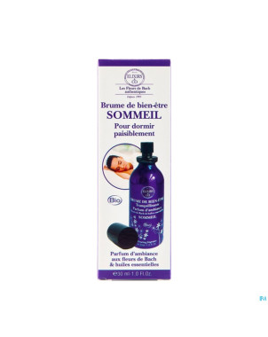 Elixirs brume sommeil fleurs bach hle ess.    30ml