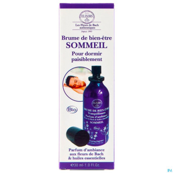 Elixirs brume sommeil fleurs bach hle ess.    30ml