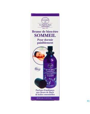 Elixirs brume sommeil fleurs bach hle ess.    30ml