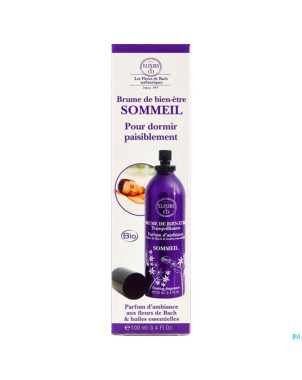 Elixirs brume sommeil fleurs bach hle ess.   100ml