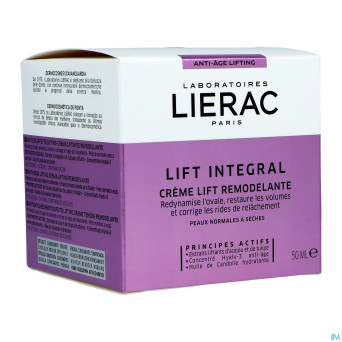 Lierac lift integral creme remodelante   pot  50ml