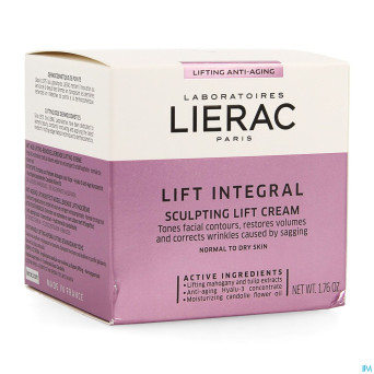 Lierac lift integral creme remodelante   pot  50ml