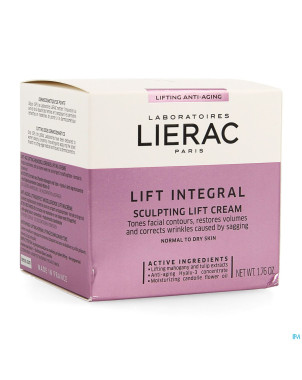 Lierac lift integral creme remodelante   pot  50ml