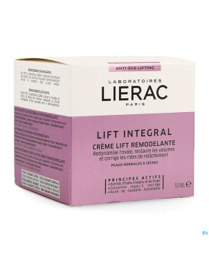 Lierac lift integral creme remodelante   pot  50ml
