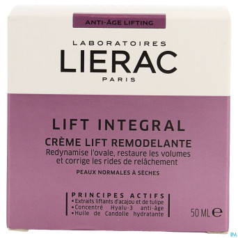 Lierac lift integral creme remodelante   pot  50ml