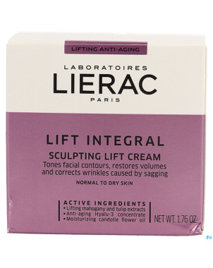 Lierac lift integral creme remodelante   pot  50ml