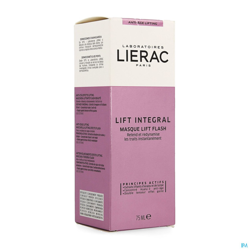 Lierac lift integral masque flash    fl  75ml