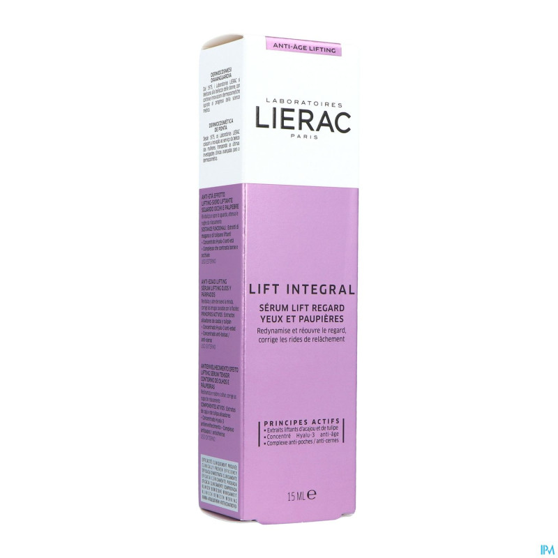 Lierac lift integral serum yeux&paupieres fl  15ml