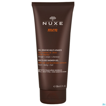 Nuxe men gel douche multi usage duo   tube 2x200ml