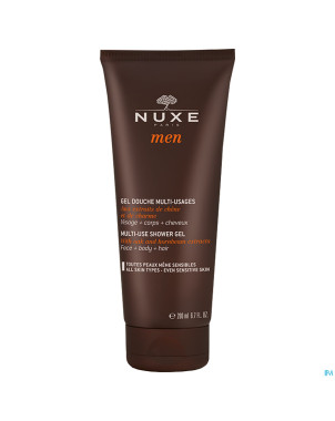 Nuxe men gel douche multi usage duo   tube 2x200ml