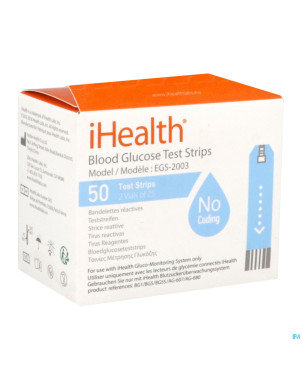 Ihealth codeless glucose test strip 0,7mcl    2x25