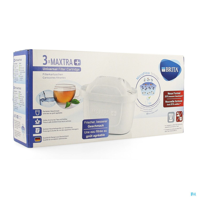 Brita maxtra+ cartouche filtre 3-pack