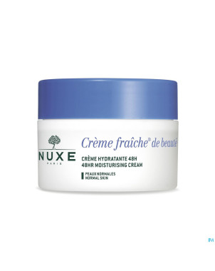 Nuxe creme fraiche cr hydratante 48h    pot  50ml