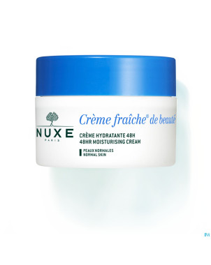 Nuxe creme fraiche cr hydratante 48h    pot  50ml