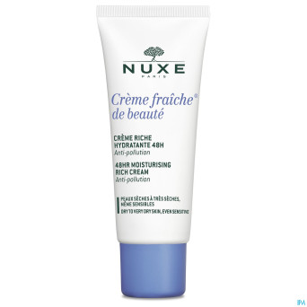Nuxe creme fraiche cr riche hydra 48h   tube  30ml
