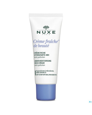 Nuxe creme fraiche cr riche hydra 48h   tube  30ml