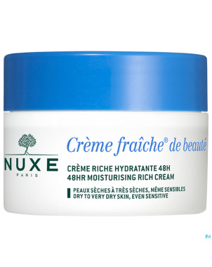 Nuxe creme fraiche cr riche hydra 48h   tube  30ml