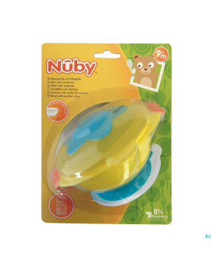 Nuby bol ventouse 9m+