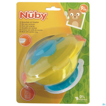 Nuby bol ventouse 9m+