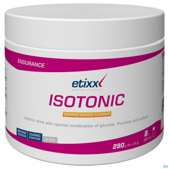 Etixx isotonic powder orange mango    280g