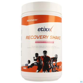 Etixx recovery shake raspberry kiwi    1000g