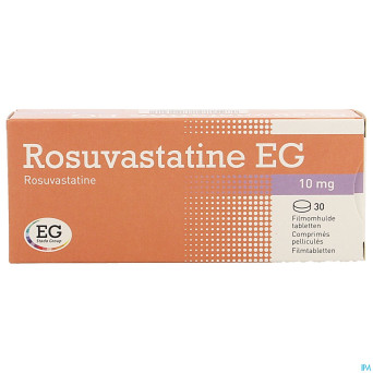 Rosuvastatine eg 10mg comp pell  30