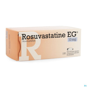 Rosuvastatine eg 10mg comp pell 100