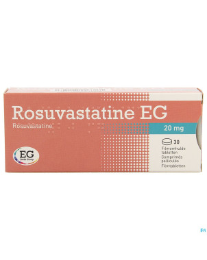 Rosuvastatine eg 20mg comp pell  30