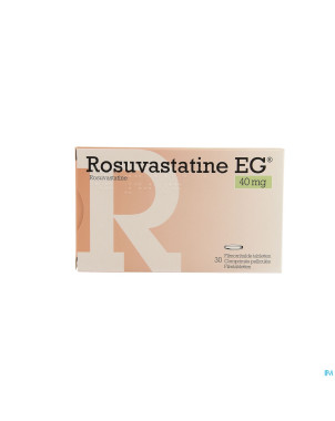 Rosuvastatine eg 40mg comp pell  30