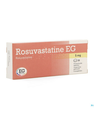 Rosuvastatine eg  5mg comp pell  30 x  5mg