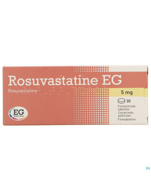 Rosuvastatine eg  5mg comp pell  30 x  5mg