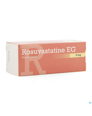 Rosuvastatine eg  5mg comp pell 100 x  5mg