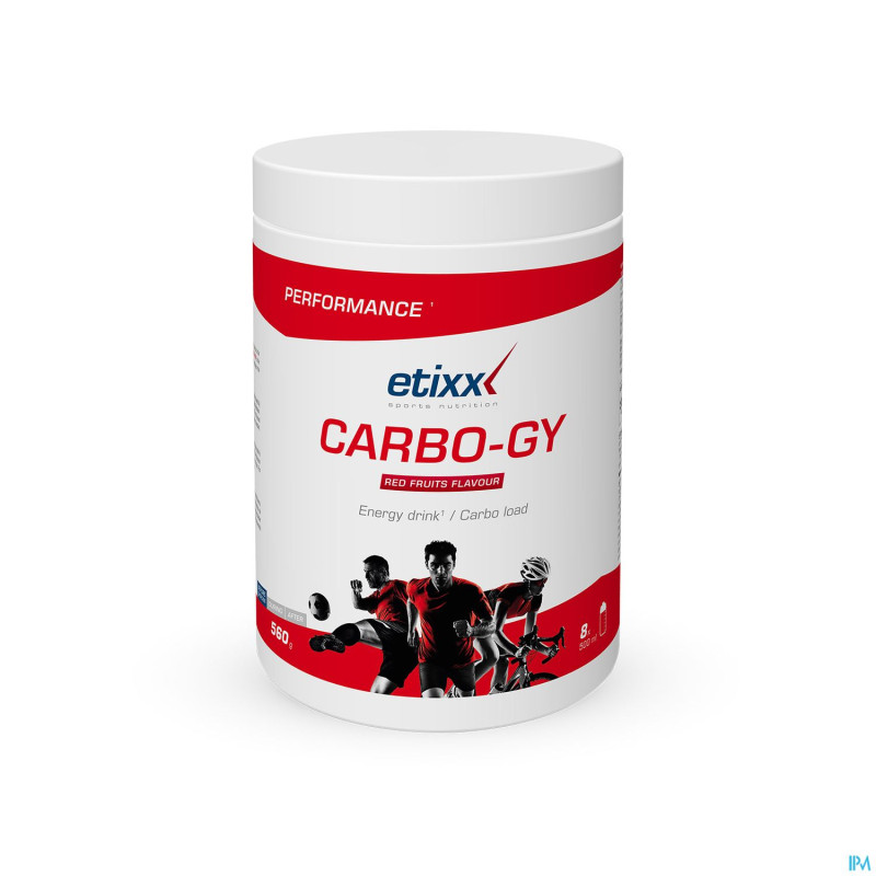 Etixx carbo gy red fruits pdr  560g