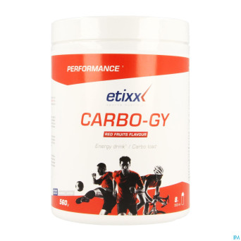 Etixx carbo gy red fruits pdr  560g