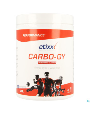 Etixx carbo gy red fruits pdr  560g