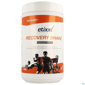 Etixx recovery shake chocolate 1000g