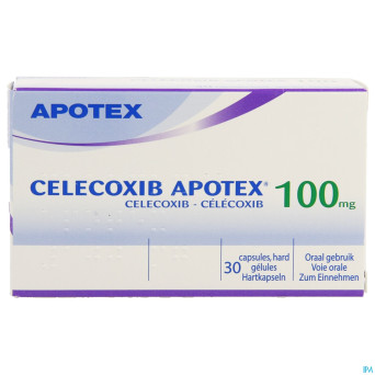 Celecoxib apotex 100mg caps dur  30
