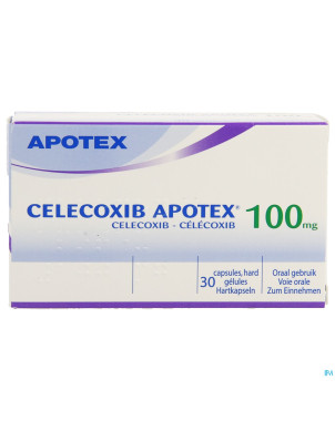 Celecoxib apotex 100mg caps dur  30