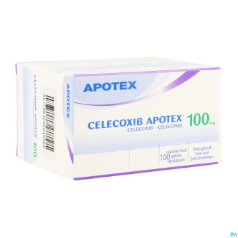 Celecoxib apotex 100mg caps dur 100