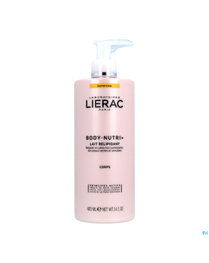Lierac body nutri+ lait relipidiant fl pompe 400ml