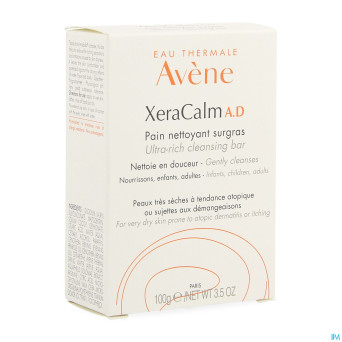 Avene xeracalm ad pain nettoyant surgras    100g